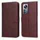 thumbnail image 1 of Funda Billetera para Xiaomi 12 Pro con Porta Tarjetas y Soporte Ajustable Marrón, 1 of 6