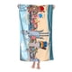 thumbnail image 3 of Sueños de Robots Toalla de playa de secado rápido con diseño temático, regalo para mujeres y niñas, ideal para cumpleaños, fans, amantes de la música, uso en la playa o al aire libre, 78 × 160 cm, 3 of 6