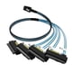 thumbnail image 3 of Cable IKWAN Mini-SAS a SAS: cable SFF8087 a SFF-8482 de 1 m, 3 of 8