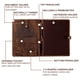 thumbnail image 5 of Carpeta De Cuero Nomadcrafts Co Para Hombre Y Mujer, 5 of 9