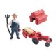 thumbnail image 2 of Mini Barn Farm Toys Playset Juego De Figuras De Animales De Granja Para Regalo De 3 A 12 Años 3 Piezas, 2 of 3