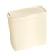 thumbnail image 4 of Papelera De Baño Estrecha Y Delgada Rectangular Para Inodoro, Papelera Multiusos De Color Blanco Crema, 4 of 6