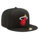 thumbnail image 1 of Gorro New Era Miami Heat 59fifty Negro, 1 of 1