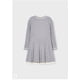 thumbnail image 3 of Vestido punto diseño trenzas gris 3 Años, 3 of 6