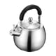 thumbnail image 4 of Hervidor de agua con silbido, hervidor de agua pesado con mango ergonómico, tetera de acero inoxidable, tetera para parte superior para té de agua de 4L, 4 of 5