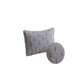 thumbnail image 2 of Set De 2 Fundas De Cojin Serie Abanico 30x50 Cm Gris, 2 of 4