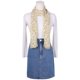 thumbnail image 2 of INSPIRE CHIC Bufanda Floral de Gypsophila para Mujer Retro Ligera y Sedosa Protección Solar para la Cabeza y el Cuello para el Verano Talla Única Beige, 2 of 6
