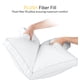 thumbnail image 5 of Juego de 2 unidades de ropa de cama Pillows Utopia, tamaño king (blanco), de primera calidad, 5 of 8