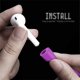 thumbnail image 4 of Correa magnética anti-pérdida para AirPods Pro cobcobb 70 cm, morada, 4 of 9