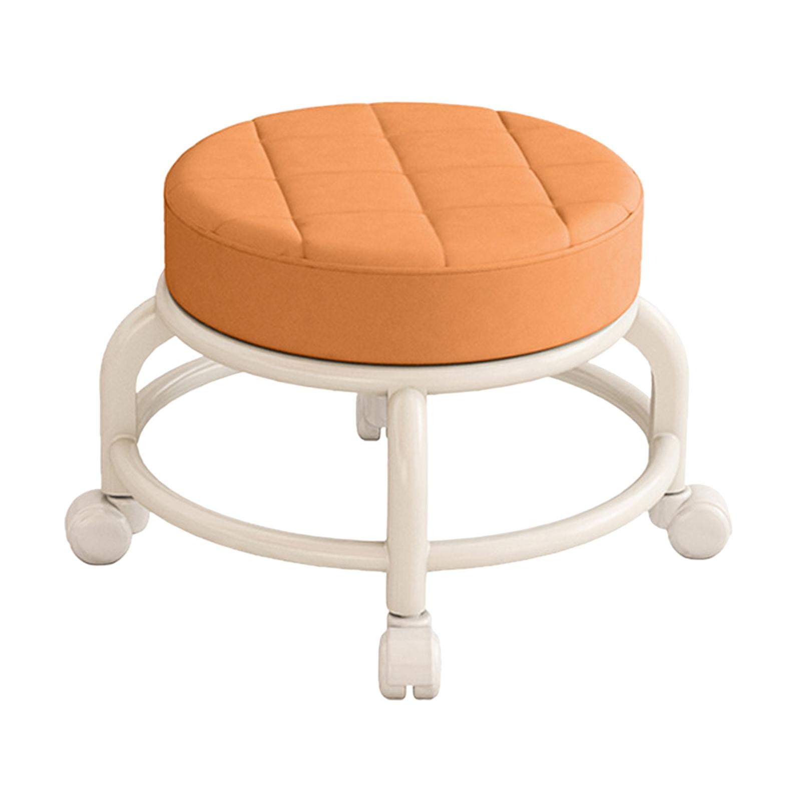 Bothyi - Taburete De Pedicura Con Asiento Redondo Y Rotación De 360° Para Salones De Belleza.