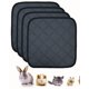 thumbnail image 1 of Almohadillas Lavables y Reutilizables para Mascotas Suxumhao Gris Oscuro - 4 Unidades, 1 of 4