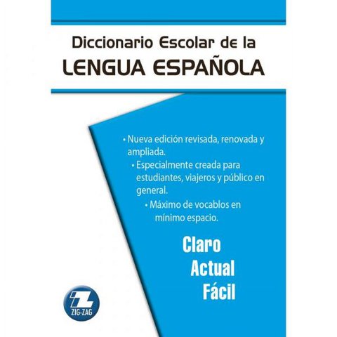 Zig-Zag - Diccionario Escolar De La Lengua