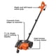 thumbnail image 2 of Bordeadora y zanjadora para jardinería BLACK+DECKER de 12 amperios (LE760FF), 2 of 9
