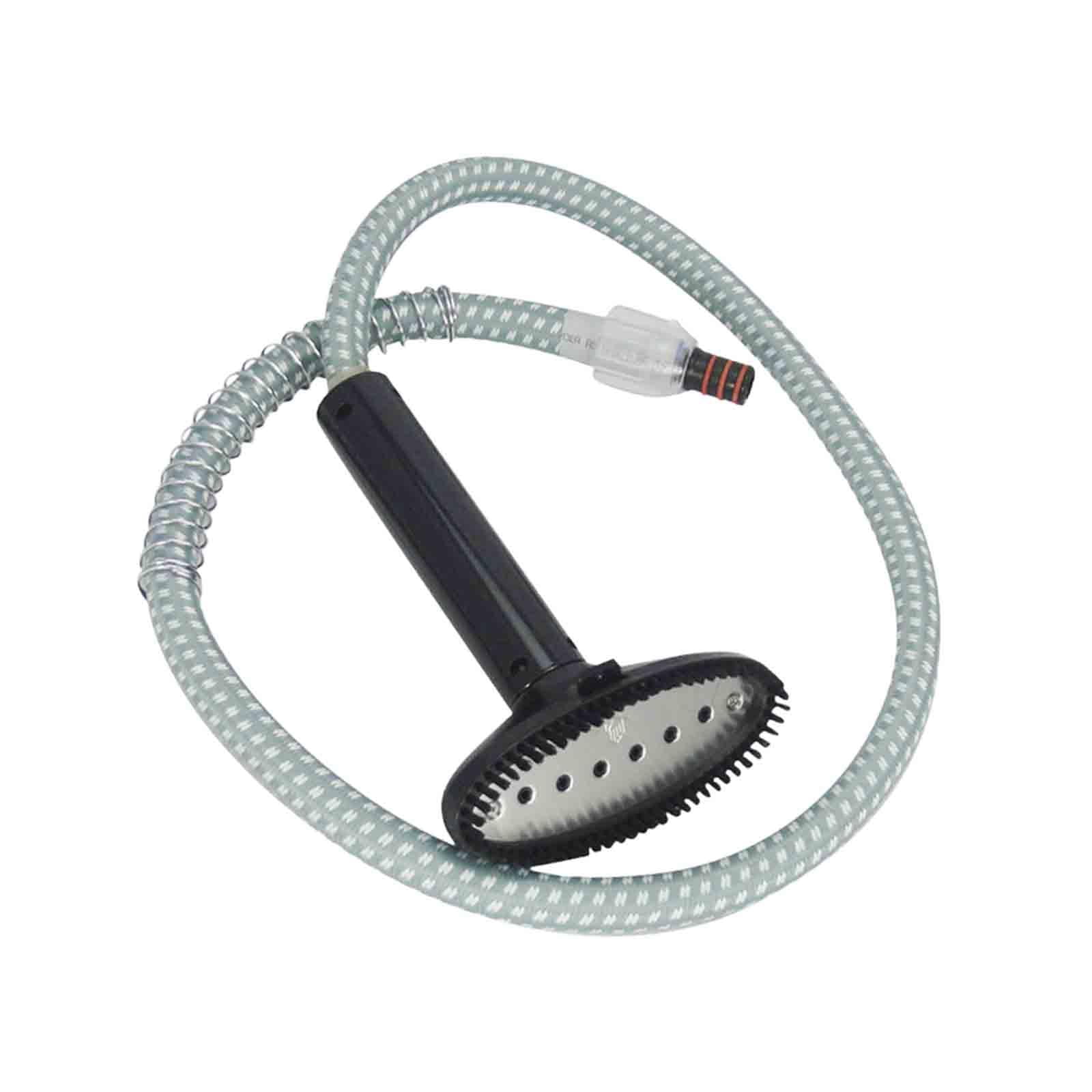 Bothyi - Manguera Guía Para Vaporizador De Ropa Con Cepillo, Tubo De Vapor Suave Antiflexión, Broches A Presión De 135cm