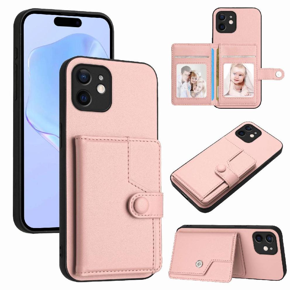 Foxdock Funda Para Iphone 11 Con Bloqueo Rfid - Diseño Elegante Con Cierre De Botón