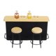 thumbnail image 1 of 1/12 Casa De Mu?ecas En Miniatura Bar Mostrador Mesa Silla Taburete Juego De Vasos Para Botellas De Vino, 1 of 5