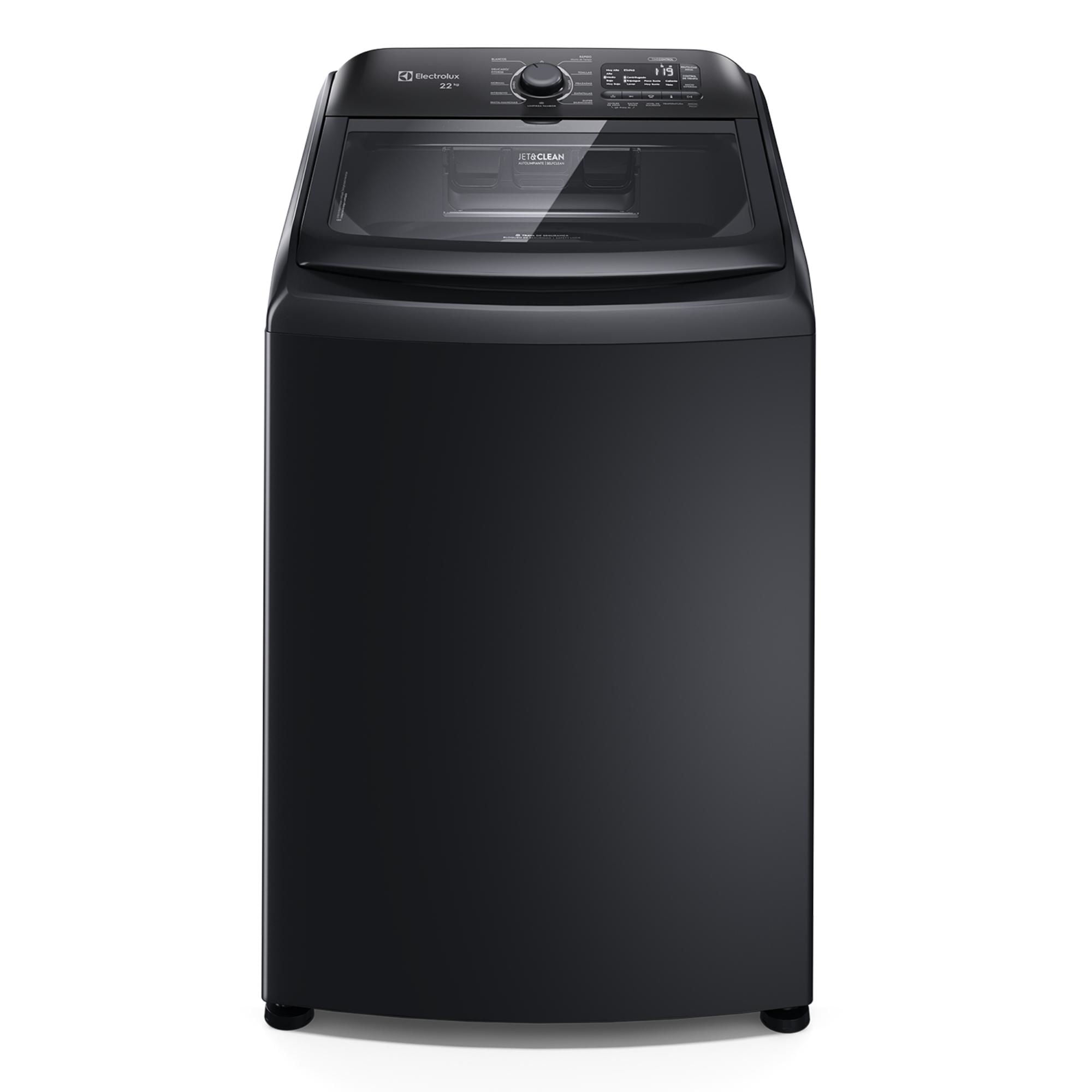 Lavadora Carga Superior 22Kg Ls22Y Negro Electrolux