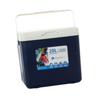 Ioensy - Nevera Portátil Con Asa Resistente, Pequeña, Para Fiestas De Barbacoa, Color Azul