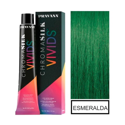 Pravana - Tintura Fantasía Semipermanente Esmeralda 90Ml