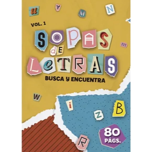 LIBRO Busca Y Encuentra Sopa De Letras Vol 1 - EQUIPO EDITORIAL