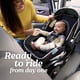 thumbnail image 2 of Graco SnugRide Lite LX Infant Car Seat, Lilac Mod, 2 of 3