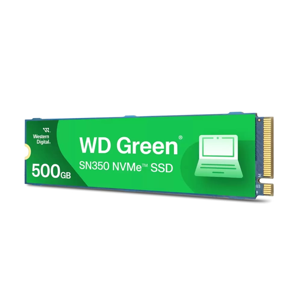 Ssd 500gb M.2 Nvme Sn350 Green Western Digital