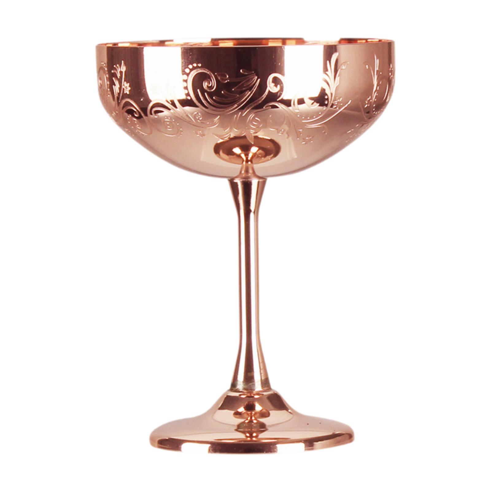 Magideal - Conjunto De Champán Para Fiestas Exclusivas Oro Rosa