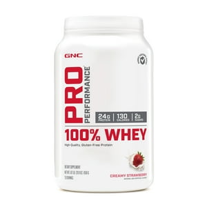 Gnc Batido De Proteina (Suero De Leche) Frutilla 25 Srvs