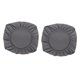 thumbnail image 2 of 2 piezas jacquard poliéster estiramiento boda boda silla asiento cubierta gris_l, 2 of 5