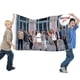 thumbnail image 2 of Arkadaşlar Bandera impresa con temática, regalo perfecto para fanáticos, amigos y familiares, y adecuada para actividades al aire libre e interiores, decoraciones de fiesta. 120*180CM, 2 of 6