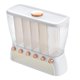 thumbnail image 4 of Dispensador De Cereales Contenedor De Almacenamiento De Granos De Alimentos De 6 Rejillas Conveniente Blanco, 4 of 5