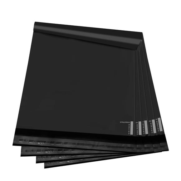 Sobres de polietileno para correo KKBESTPACK, 200 unidades, 30 x 40 cm (negros)