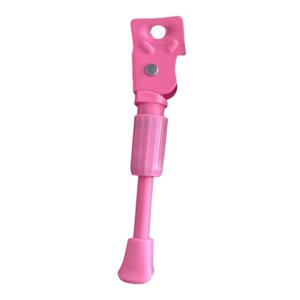Ioensy - Soporte De Bicicleta Para Niños, Soporte Lateral De Una Sola Pierna, Color Rosa, Para Soporte Lateral De Bicicleta De Montaña, 14 Pulgadas