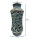 thumbnail image 4 of Florero Jarron Ceramica Diseño Nordico Azul Dorado Grande, 4 of 4