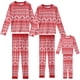 thumbnail image 1 of INSPIRE CHIC Conjunto de Pijama de Navidad para Mujer con Alce de Manga Larga, Árbol de Navidad, Nieve, Ropa de Dormir para Parejas, Conjunto de Descanso S Rojo [Hombres], 1 of 5