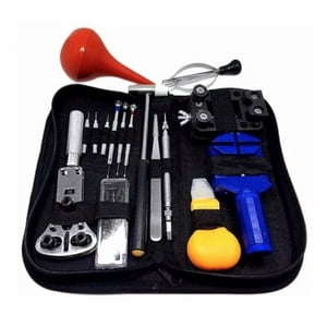 Tomasstore - Kit 16 Herramientas Relojeria Relojes Reloj Con Estuche