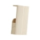 thumbnail image 1 of Caja De Almacenamiento De Papel, Caja De Pañuelos De Montaje En Pared De Fácil Recarga Para El Hogar, Baño, Oficina, Color Blanco, 1 of 3