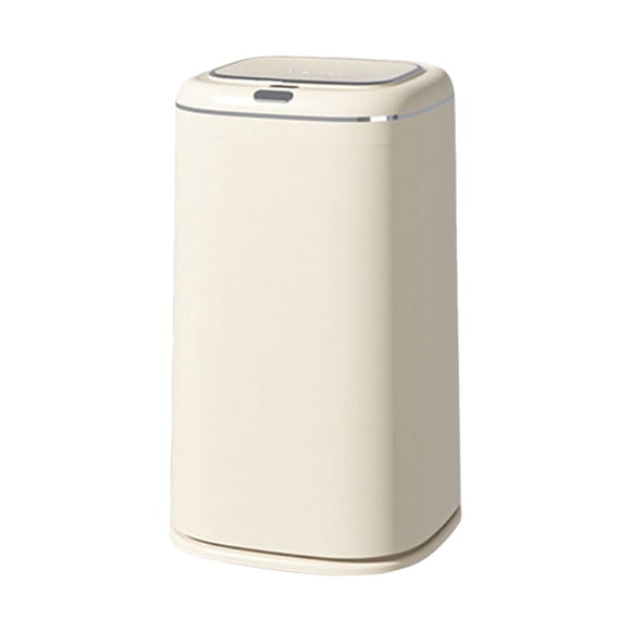 Botes De Basura Sin Contacto Para Baño Con Tapa, Cesto De Basura Para El Hogar, Inodoro De 40L