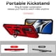 thumbnail image 4 of Estuche GANGXUN para Xiaomi Poco X4 Pro 5G, soporte giratorio 360°, estilo mecánico y magnético, 4 of 5