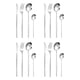 thumbnail image 1 of Juego De Cubiertos De Cocina Cubiertos Multiusos Para Vacaciones Diarias Año Nuevo Chino Plata 16 Piezas, 1 of 3