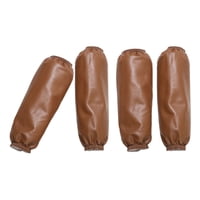 Bothyi - 2 Pares De Fundas Multiusos De Piel Sintética Para Pintar, Lavar Coches, Lavar Platos, Color Marrón