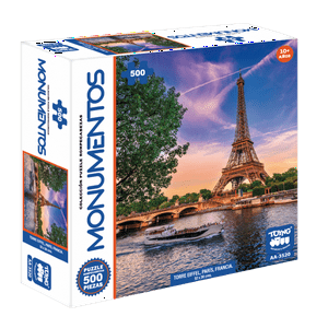 Puzzle 500 Torre Eiffel - Toyng