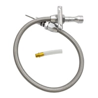 Ioensy - Varilla De Nivel De Aceite De Transmisión Flexible Para Reparación De Automóviles Chevy 700R4 4L70E Plateada