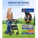 thumbnail image 4 of Andador VOCIC Z21 con ruedas de 8", asiento, plegable, capacidad 159 kg, 4 of 9