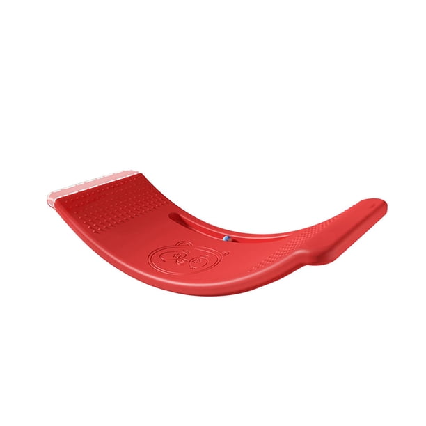Tabla de Equilibrio para Niños Tabla de Oscilación para Niños Ejercicio Divertido Habilidades Motoras Dispositivo de Ejercicio en El Hogar Equipo de H rojo grande