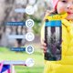 thumbnail image 5 of Anne Stokes Botella de Agua con Tapa Pop Top de Un Toque, Acero Inoxidable, a Prueba de Fugas, para Deportes, Botella Infantil azul 12 oz, 5 of 6