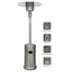 thumbnail image 3 of Estufa De Patio Alta / Plateada - Calefactor Potente Para Exteriores., 3 of 4