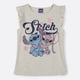 thumbnail image 2 of Polera Manga Corta Niña Love Lilo y Stitch Gris Marvel, 2 of 4