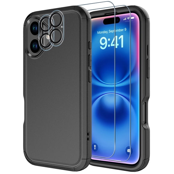 Funda de teléfono Diverbox para iPhone 16, a prueba de golpes, a prueba de caídas