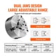 thumbnail image 4 of Torno Chuck VEVOR de 8 pulgadas, autocentrado, rango de sujeción de 4 a 200 mm, 4 of 8